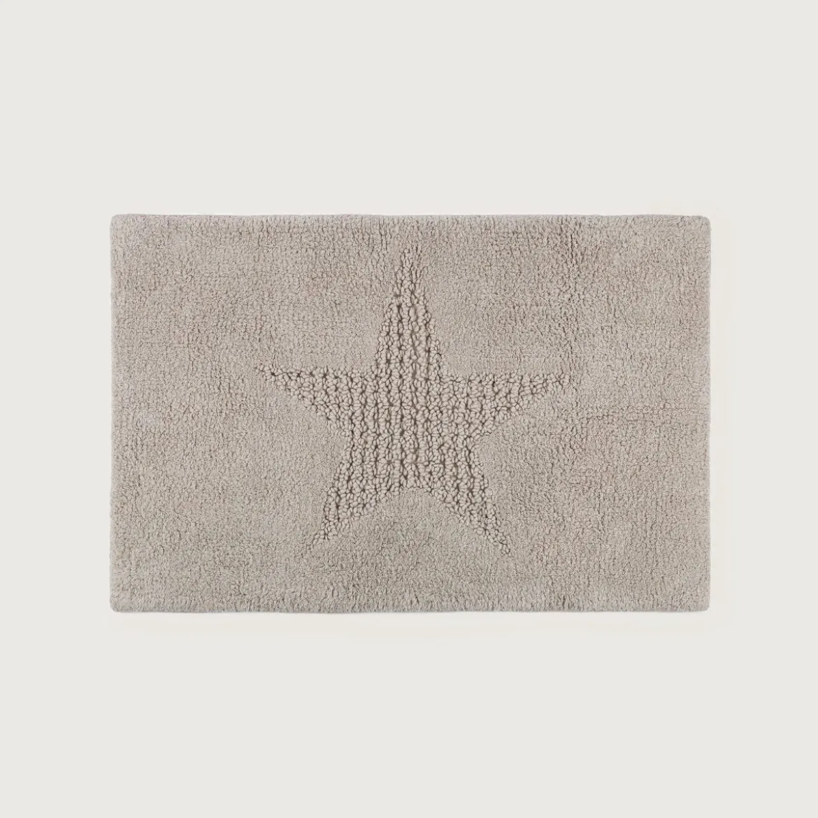 Alfombra baño rizo algodón estrella Starmat