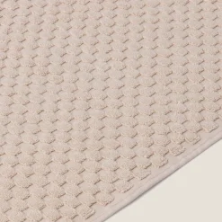 Alfombra de baño algodón y bambú rizo Sublim