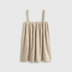 Bata ducha rizo algodón con tirantes Bataspa
