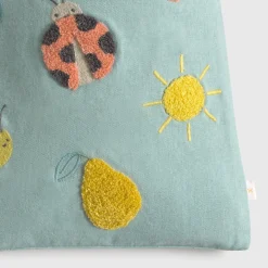 Bolsa algodón bordada naturaleza Wonder