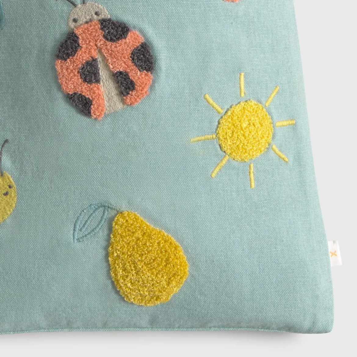 Bolsa algodón bordada naturaleza Wonder