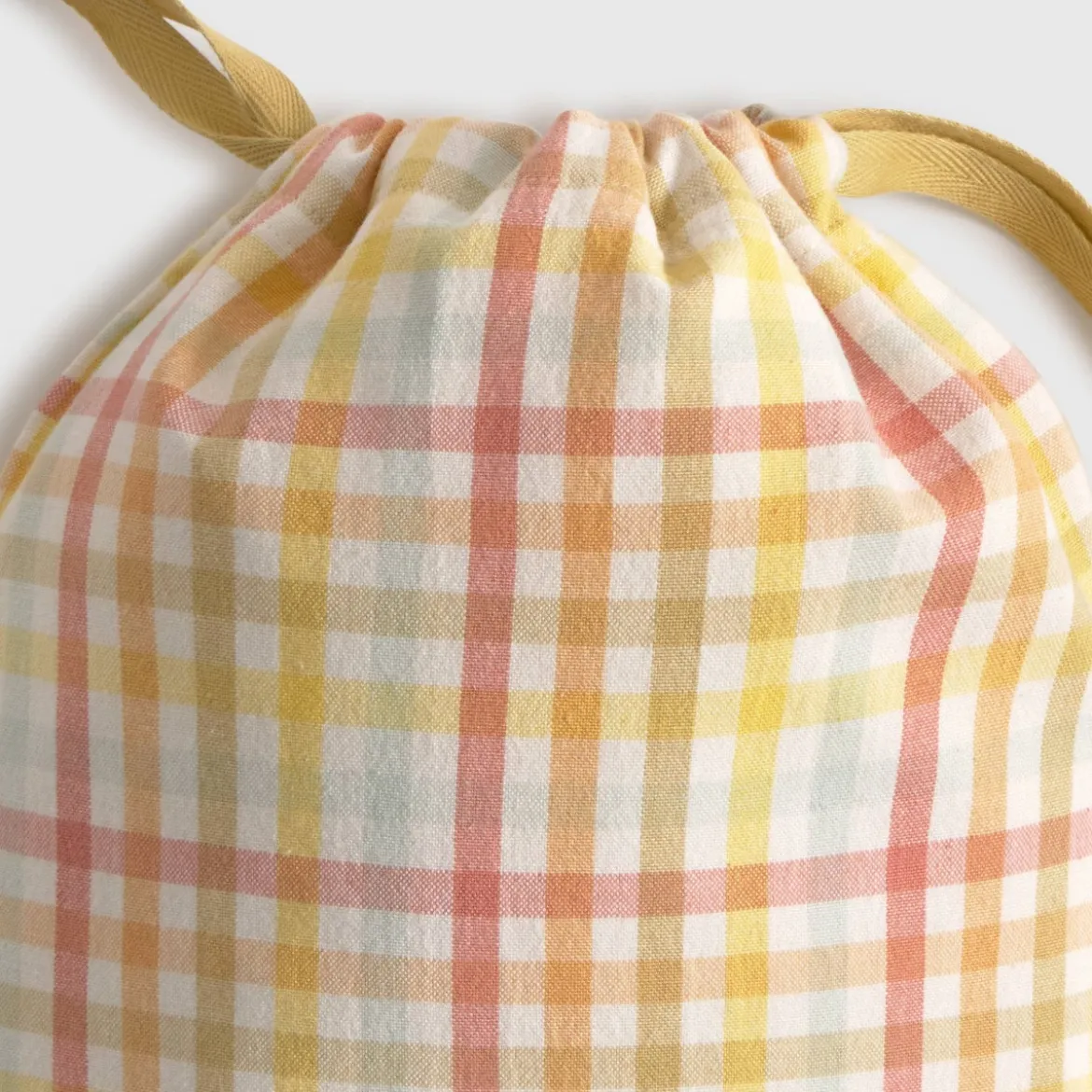 Bolsa algodón cuadros vicky