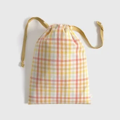 Bolsa algodón cuadros vicky