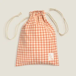 Bolsa de algodón cuadros vichy Lavar