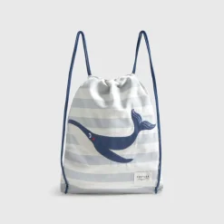 Bolsa mochila algodón ballena Sulu
