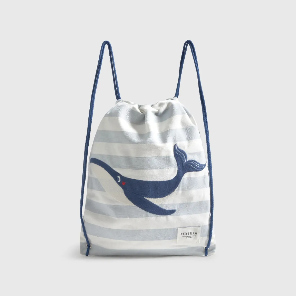 Bolsa mochila algodón ballena Sulu