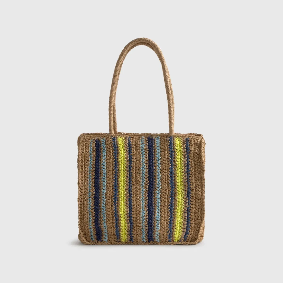 Bolso playa efecto rafia Rasqi