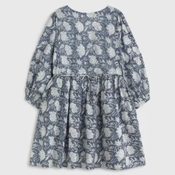 Caftán corto algodón estampado floral Kenco