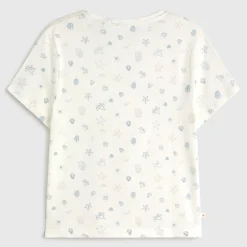 Camiseta algodón estampados marinos Moana