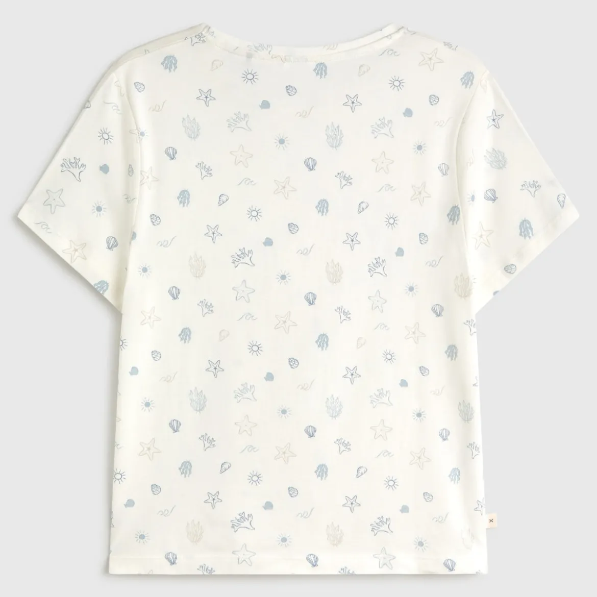 Camiseta algodón estampados marinos Moana