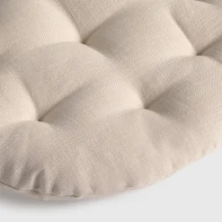 Cojín de silla redondo algodón acolchado Umepade