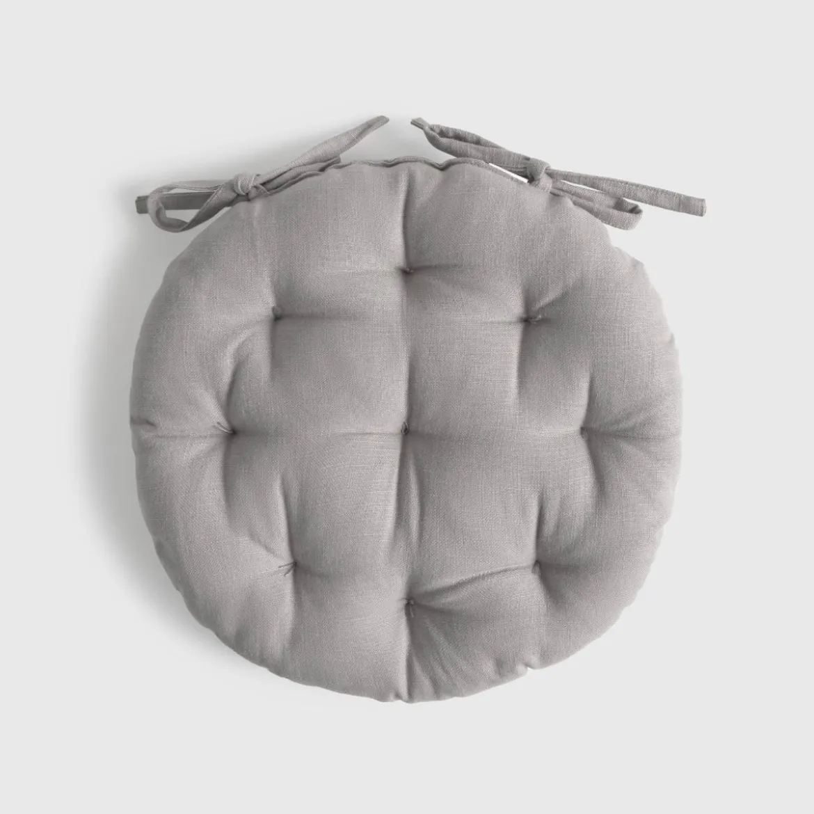 Cojín de silla redondo algodón acolchado Umepade
