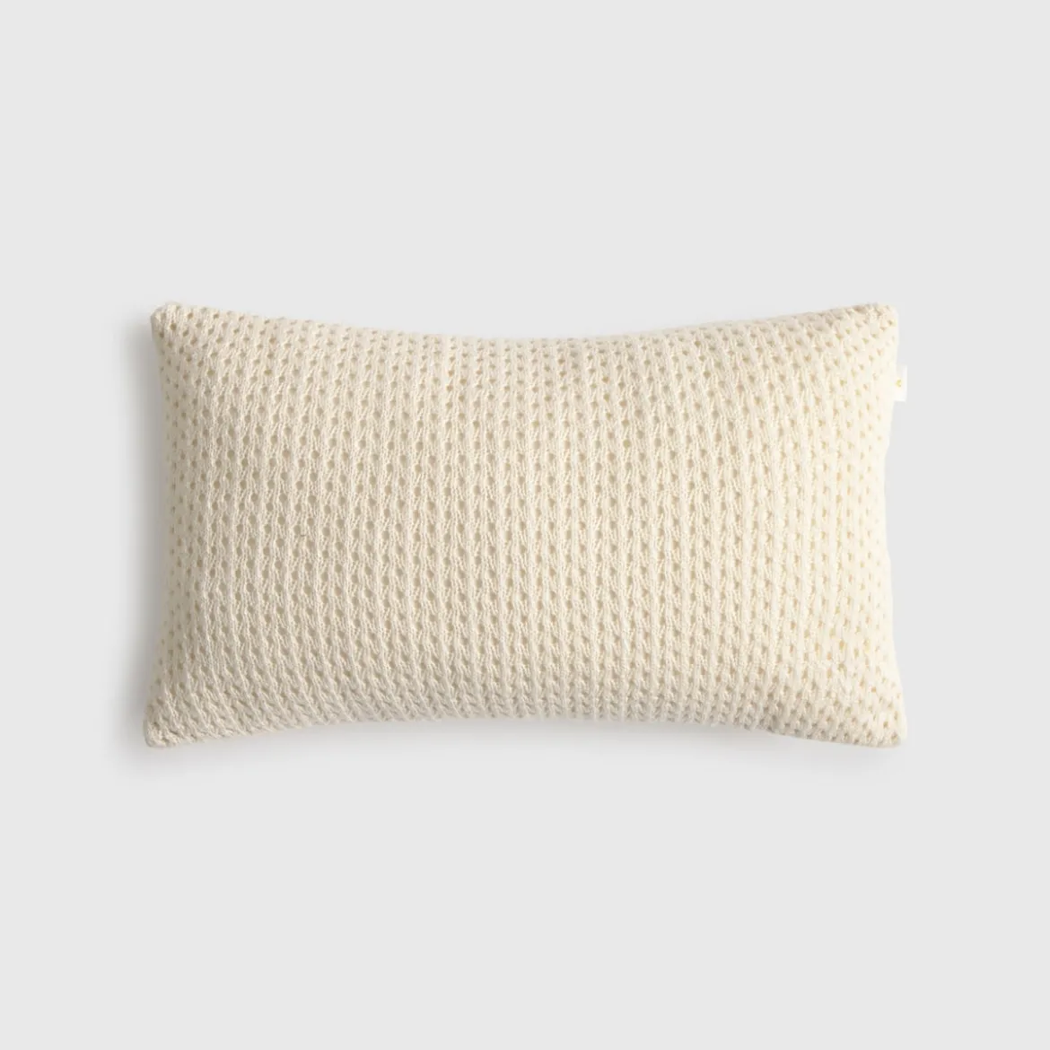 Cojín infantil algodón orgánico tricot calado Ralua