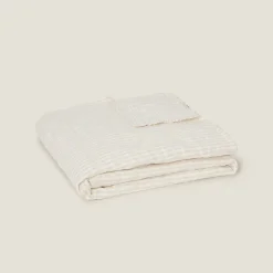 Colcha de algodón con textura Arkansas