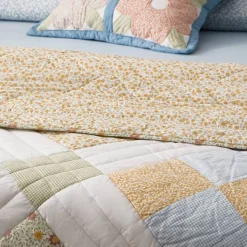 Colcha patchwork algodón reversible Folipatcol