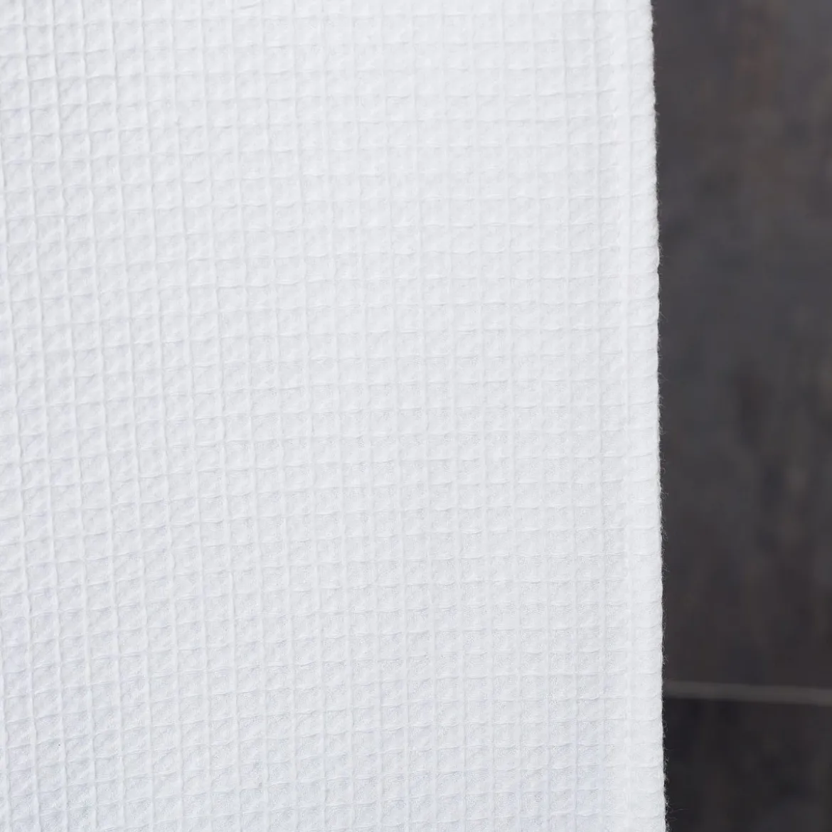 Cortina de baño efecto panal Fedra