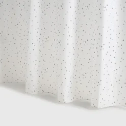 Cortina de baño estampado gotas Yubia