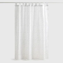 Cortina de baño estampado gotas Yubia