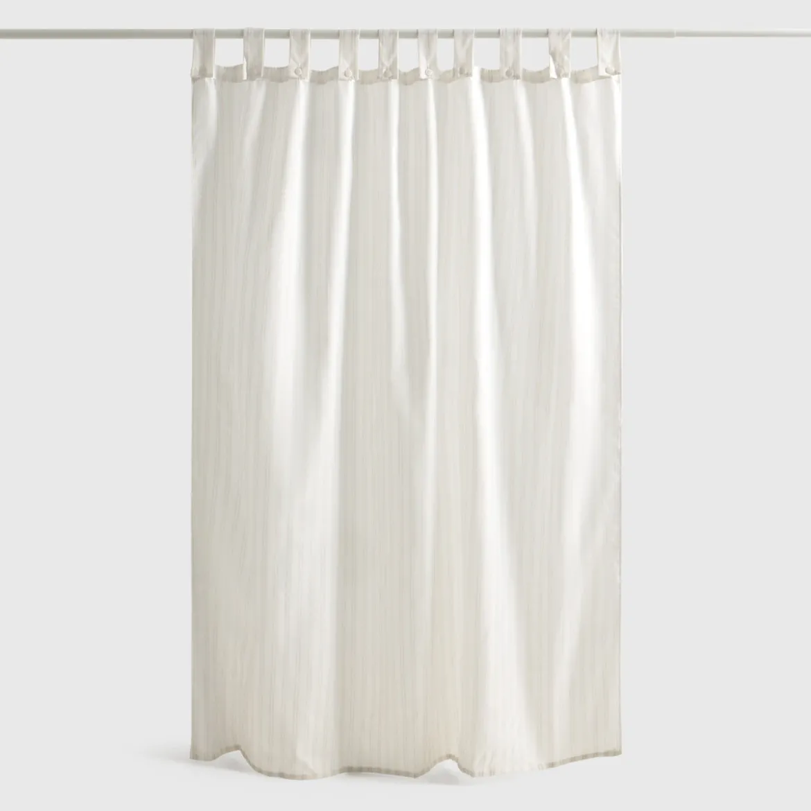 Cortina de baño estampado rayas Reti