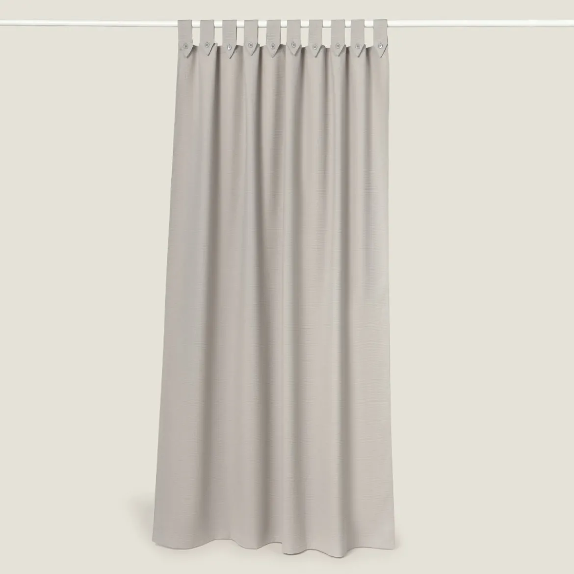 Cortina de baño pespunte decorativo Fedru