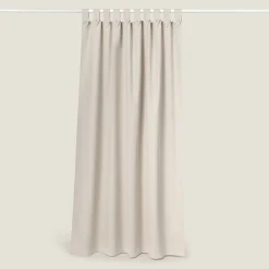Cortina de baño pespunte decorativo Fedru