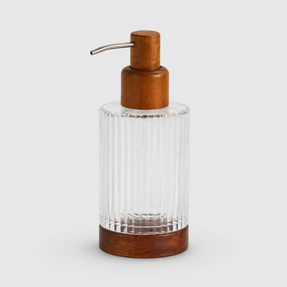 Dispensador jabón baño vidrio acacia Vidridi