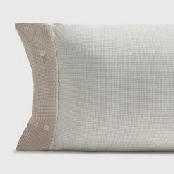 Funda de almohada algodón cuadros vichy Sepat