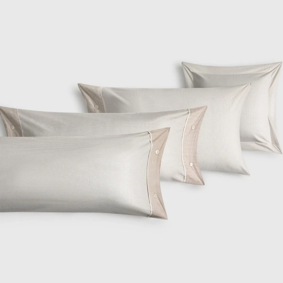 Funda de almohada algodón cuadros vichy Sepat