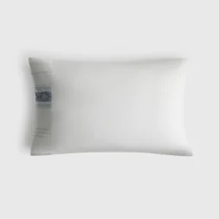 Funda de almohada algodón 180 hilos cenefa étnica Nava