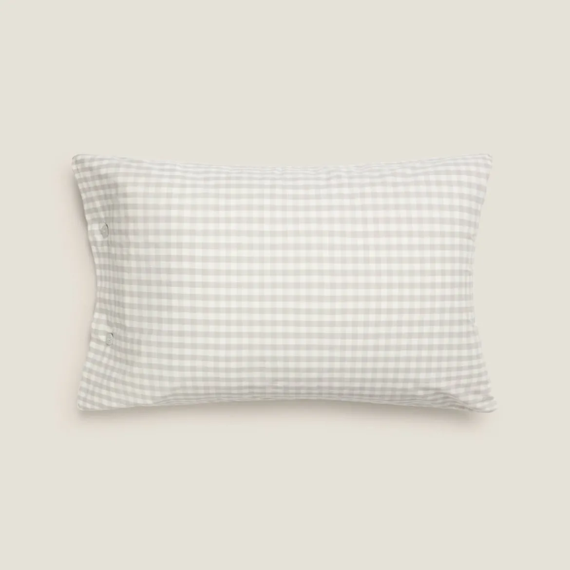 Funda de almohada algodón 180 hilos cuadros vichy Kimcua