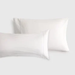 Funda de almohada algodón 180 hilos detalles lenceros Lalace