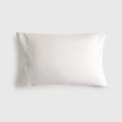 Funda de almohada algodón 180 hilos detalles lenceros Lalace