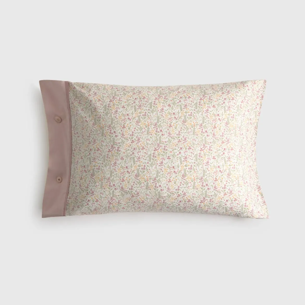 Funda de almohada algodón 180 hilos estampado floral Lalapat
