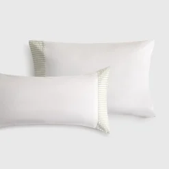 Funda de almohada algodón 180 hilos rayas Crese