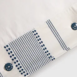 Funda de almohada algodón 180 hilos rayas Medina