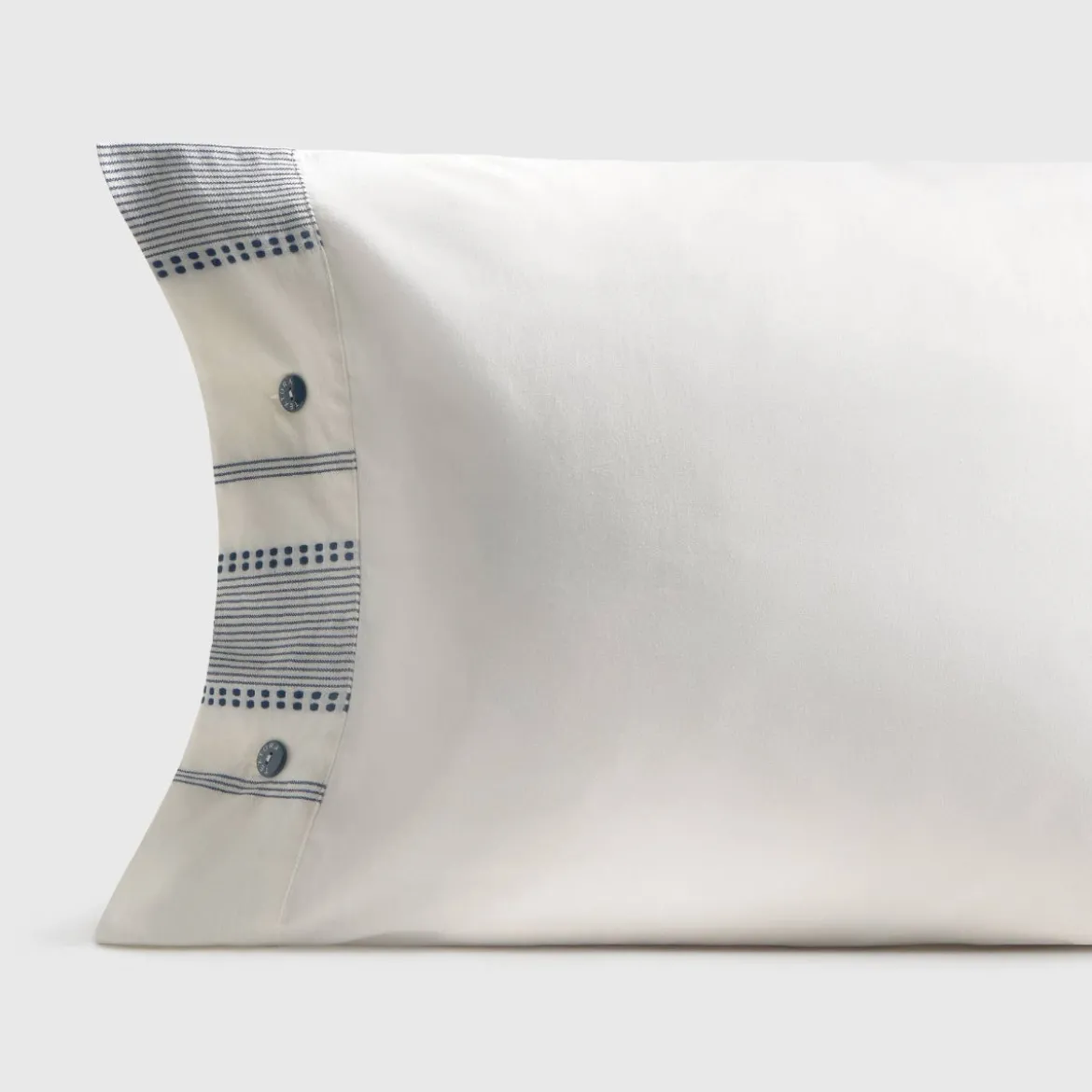 Funda de almohada algodón 180 hilos rayas Medina