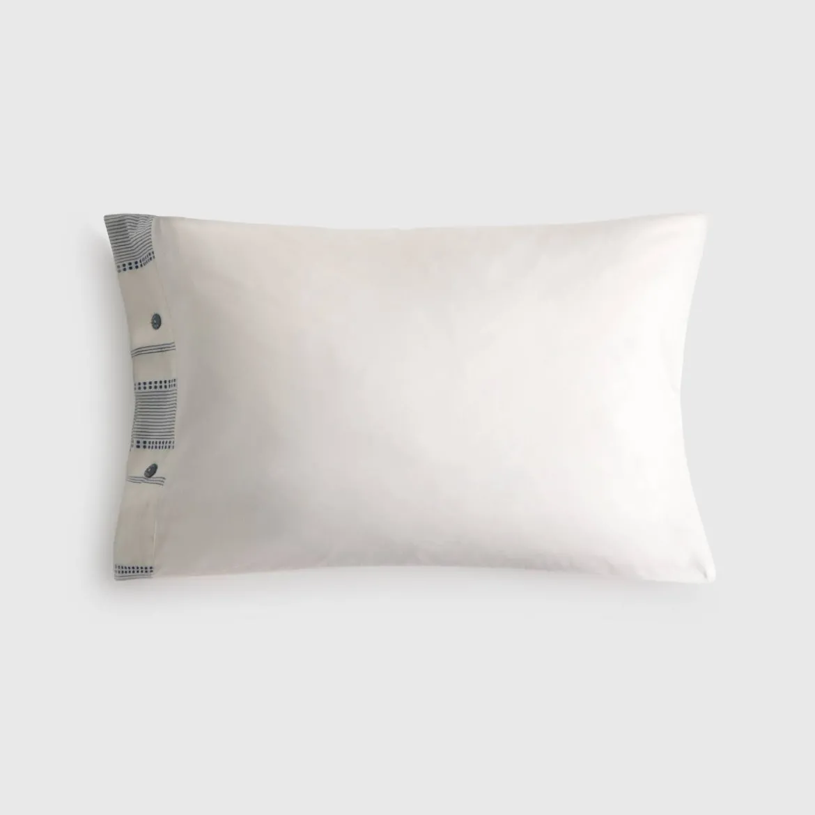 Funda de almohada algodón 180 hilos rayas Medina
