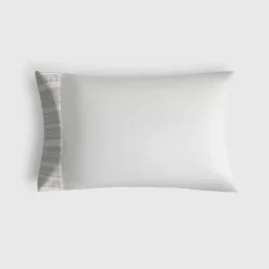 Funda de almohada algodón 180 hilos rayas texturizadas Oni