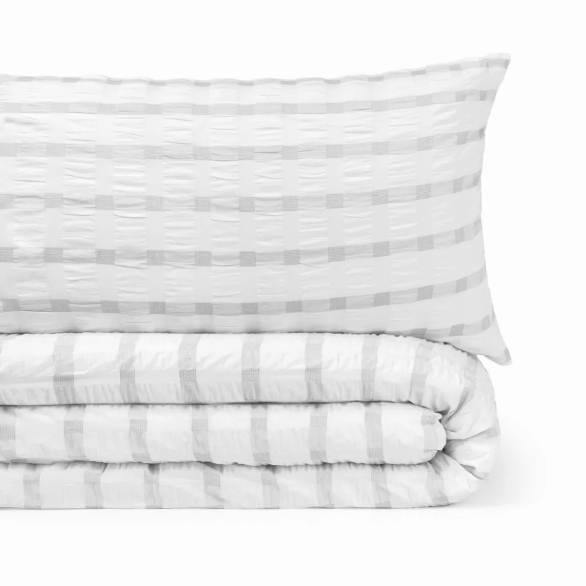 Funda de almohada algodón hilos tintos Element