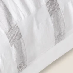 Funda de almohada algodón hilos tintos Element