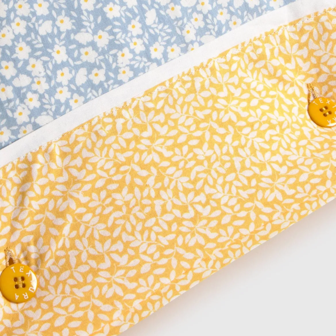 Funda de almohada algodón percal 180 hilos estampado floral Folipat
