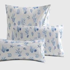 Funda de almohada algodón percal 180 hilos estampado marino Medmar