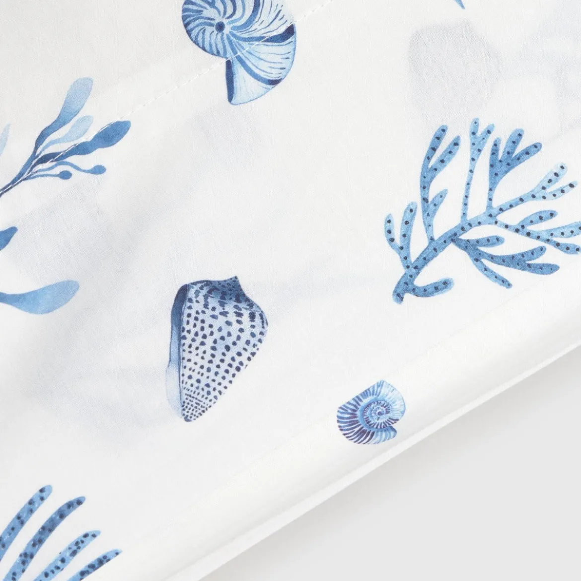 Funda de almohada algodón percal 180 hilos estampado marino Medmar