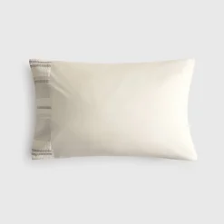 Funda de almohada de algodón 180 hilos con estructura Kimle