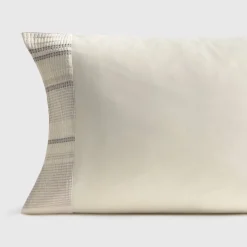 Funda de almohada de algodón 180 hilos con estructura Kimle