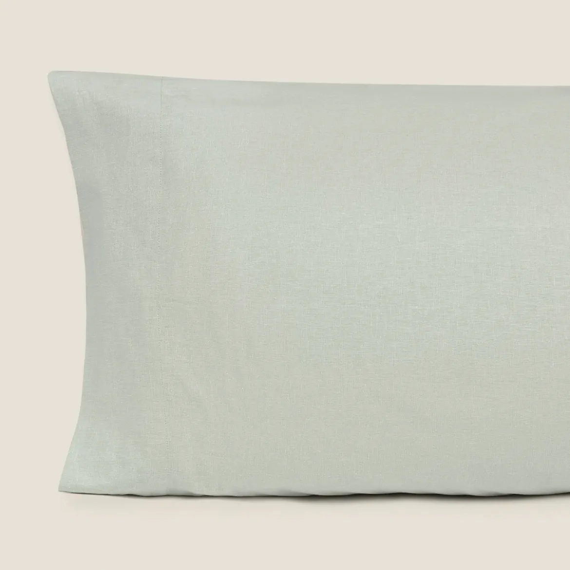 Funda de almohada lino y algodón Linlov