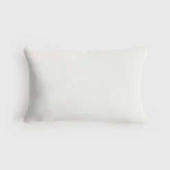 Funda de cojín algodón casa bordada Ray