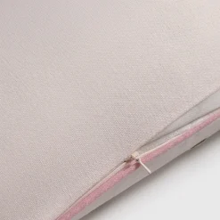 Funda de cojín algodón unicornio bordado Unela