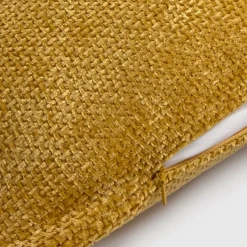 Funda de cojín chenilla con textura Basket