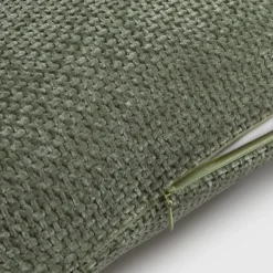 Funda de cojín chenilla con textura Basket